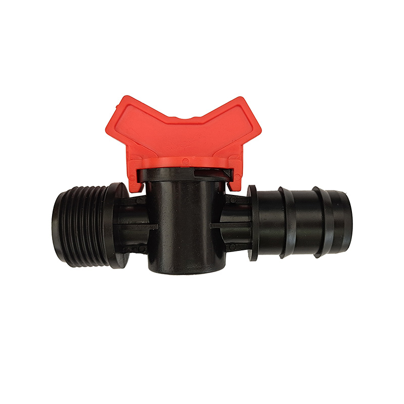 Red Barb Male Thread Valve RT-1042