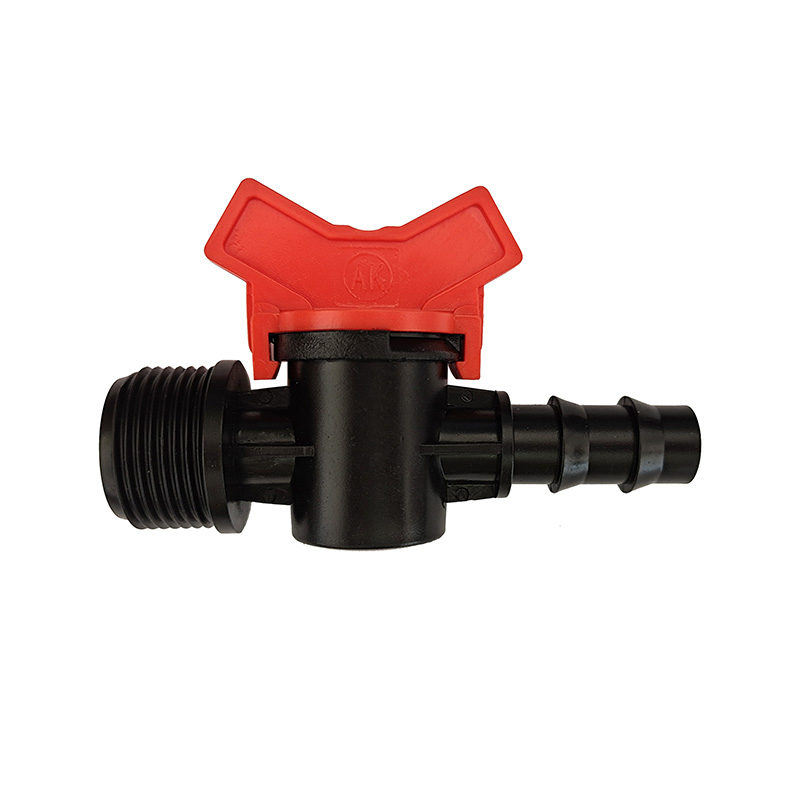 Red Barb Male Thread Valve RT-1040