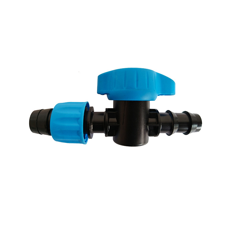 Blue Single Lock Pipe and Tape Valve RT-1037