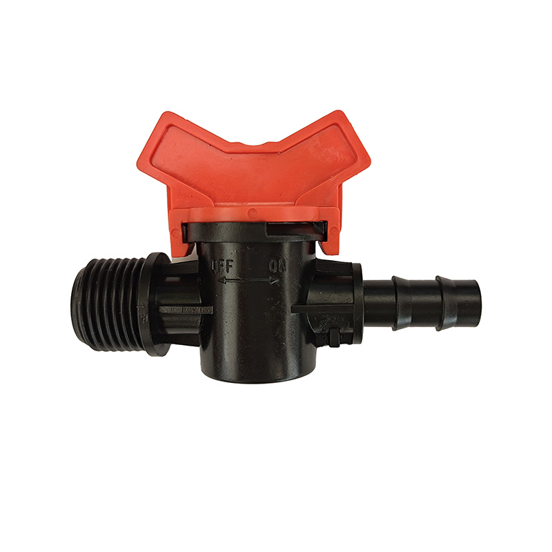 Red Barb Male Thread Valve RT-1037