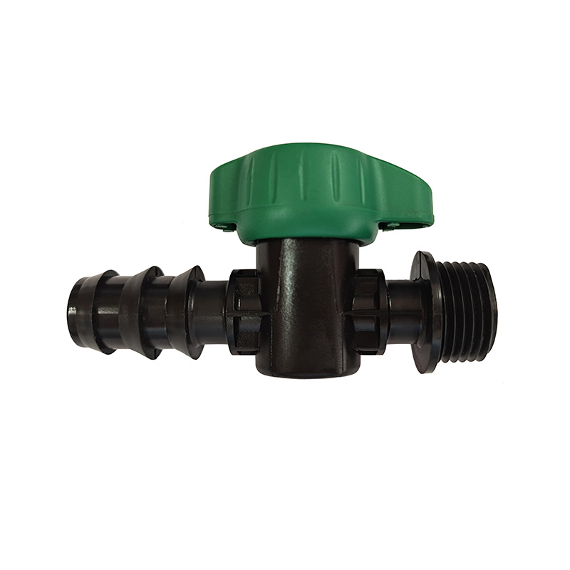 Green Barb Male Thread Valve RT-1050