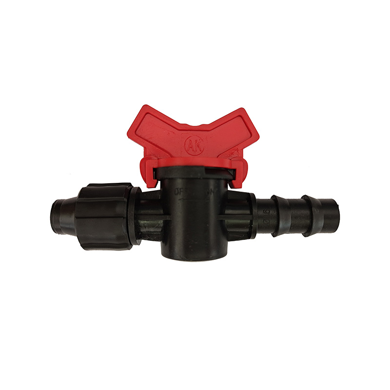 Red Single Lock Pipe and Tape Valve RT-1034