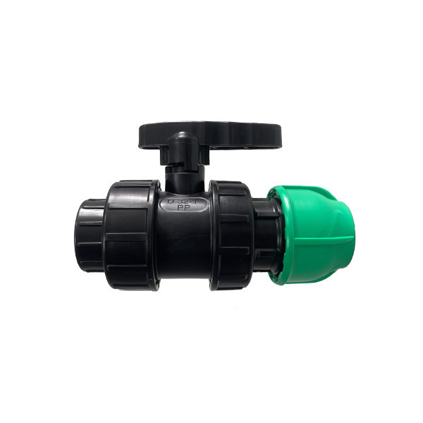 Plastic Quick Coupling - Internal Thread Double Ball Valve