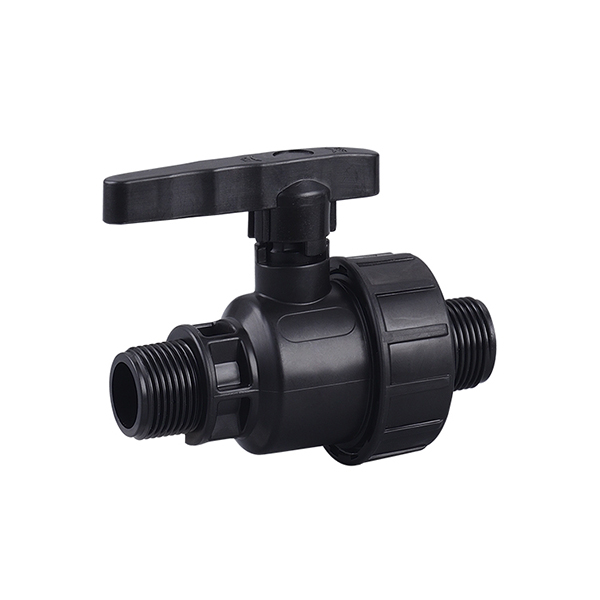 Plastic External Thread - External Thread Single Ball Valve