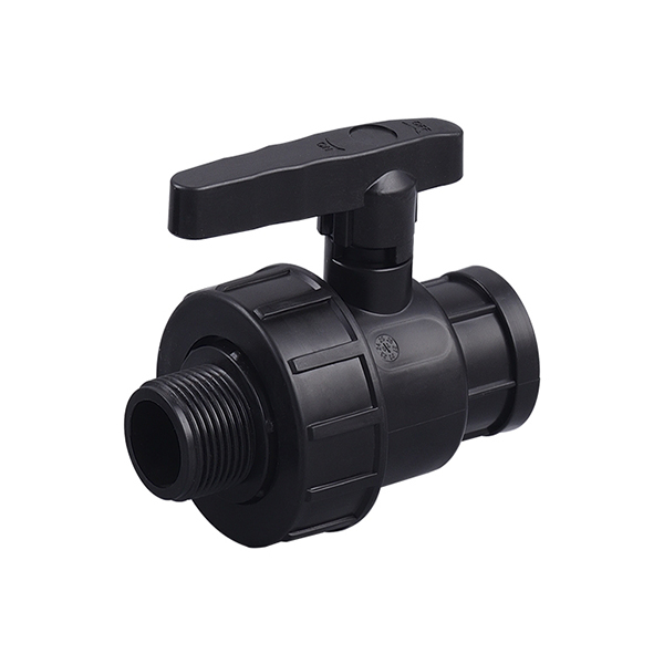 Plastic Internal Thread - External Thread Single Ball Valve